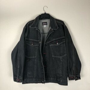 Webs Denim Trucker Jacket Large Vintage